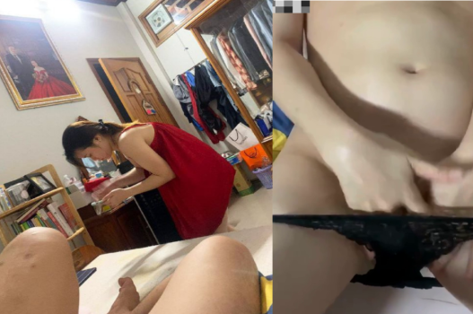 Quan hệ vợ dâm thằng hàng xóm mê mẩn