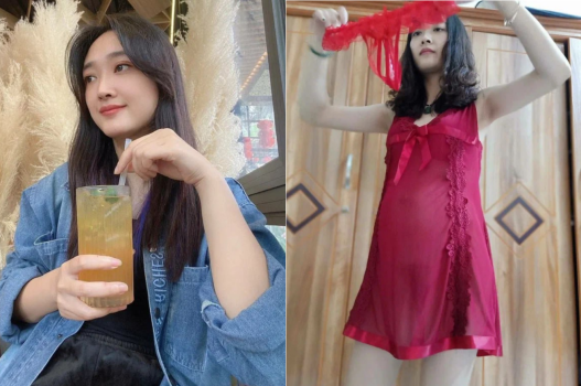Vợ hư thích mặc quần lọt khe khi địt